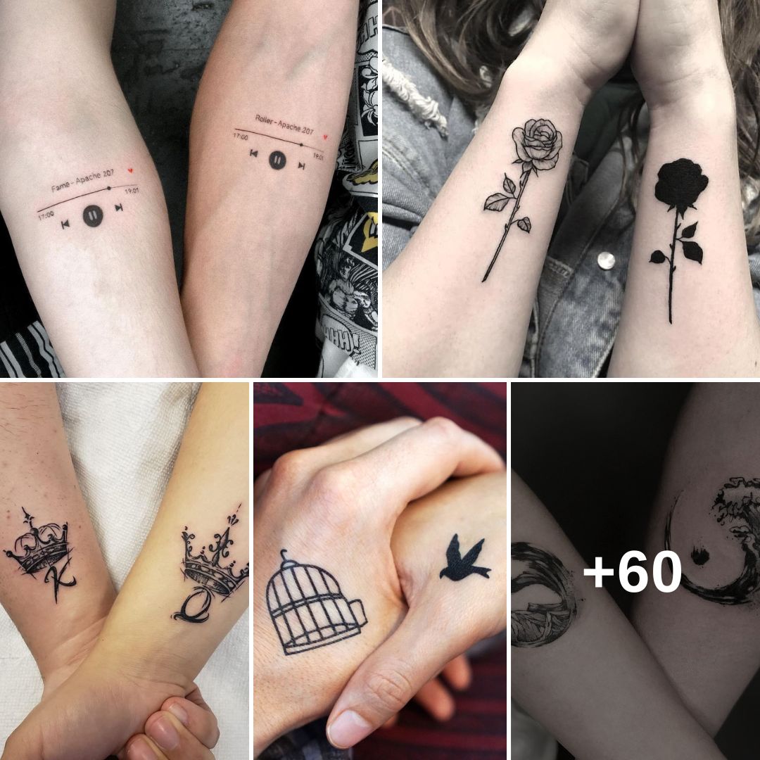 Emphasize Your Feelings 60 Soulmate Matching Couple Tattoos